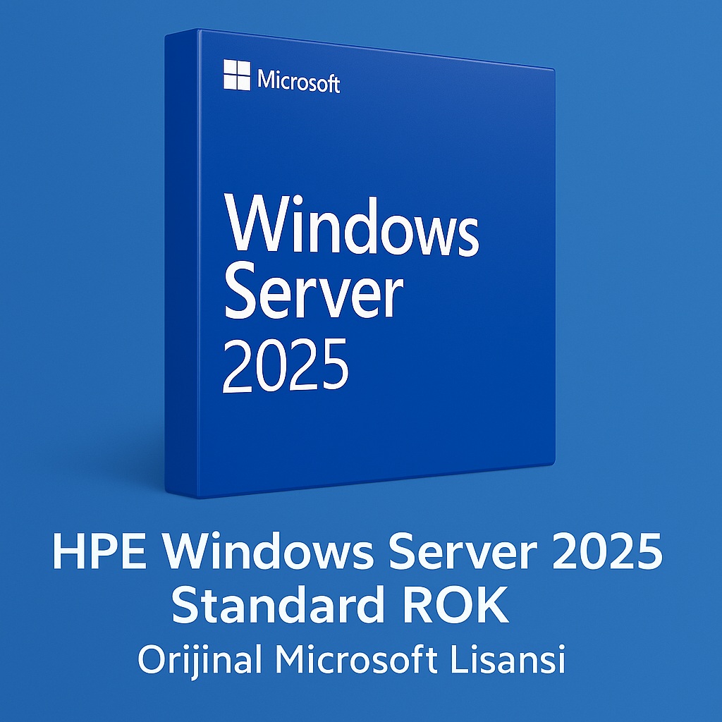 Ms Rok Server HPE Windows Server 2025 Standard ROK (P77100-A21) | Microsoft Lisansı ...