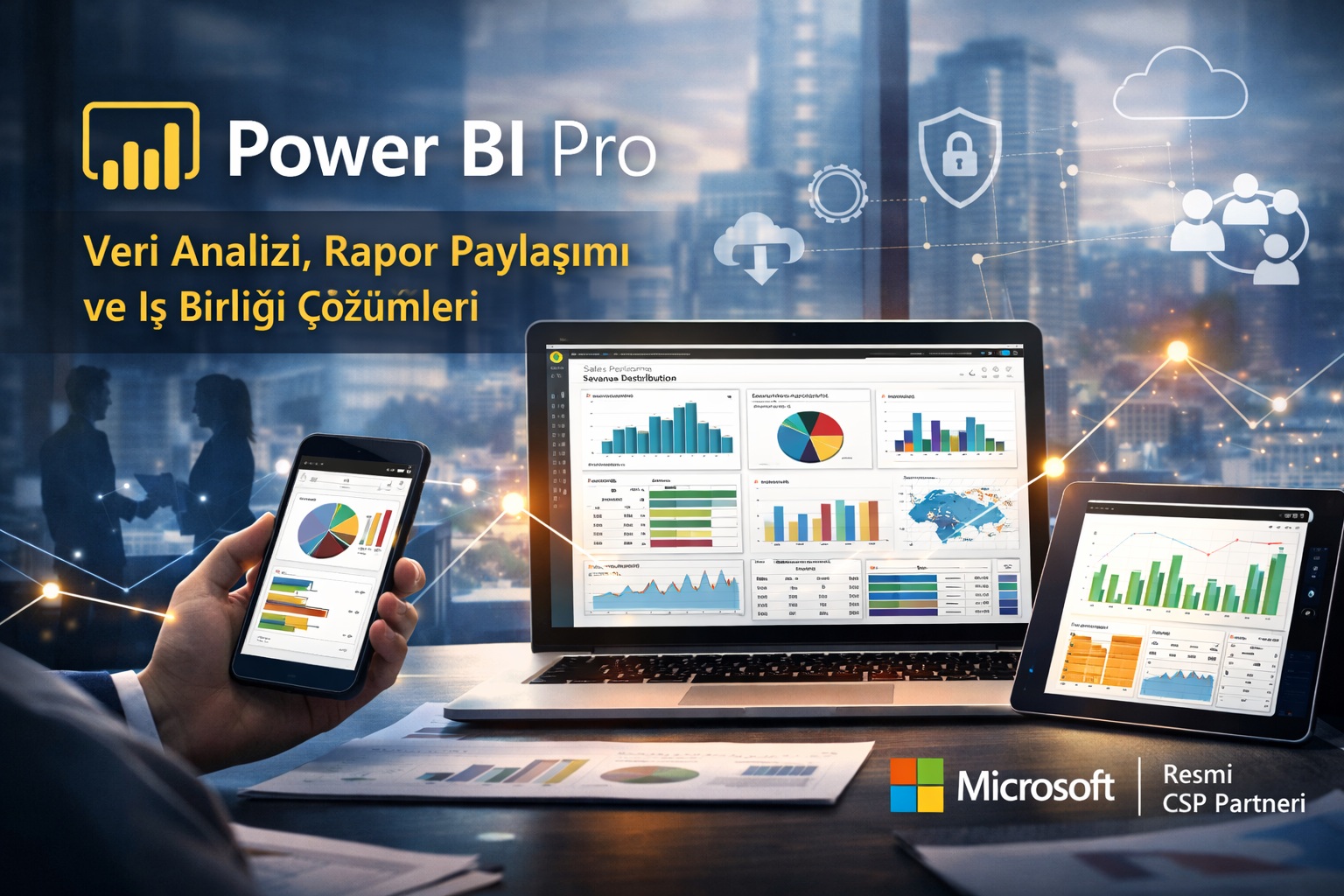 Power BI Pro lisans fiyatı satın alma ve kurumsal Power BI lisanslama | NETSUN Bilişim