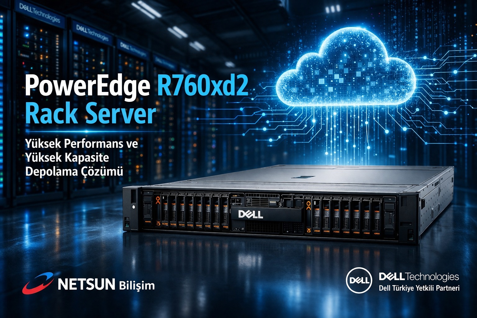 dell poweredge r760xd2 rack server | configurable ... Dell PowerEdge R760xd2 Rack Server | NETSUN Bilişim